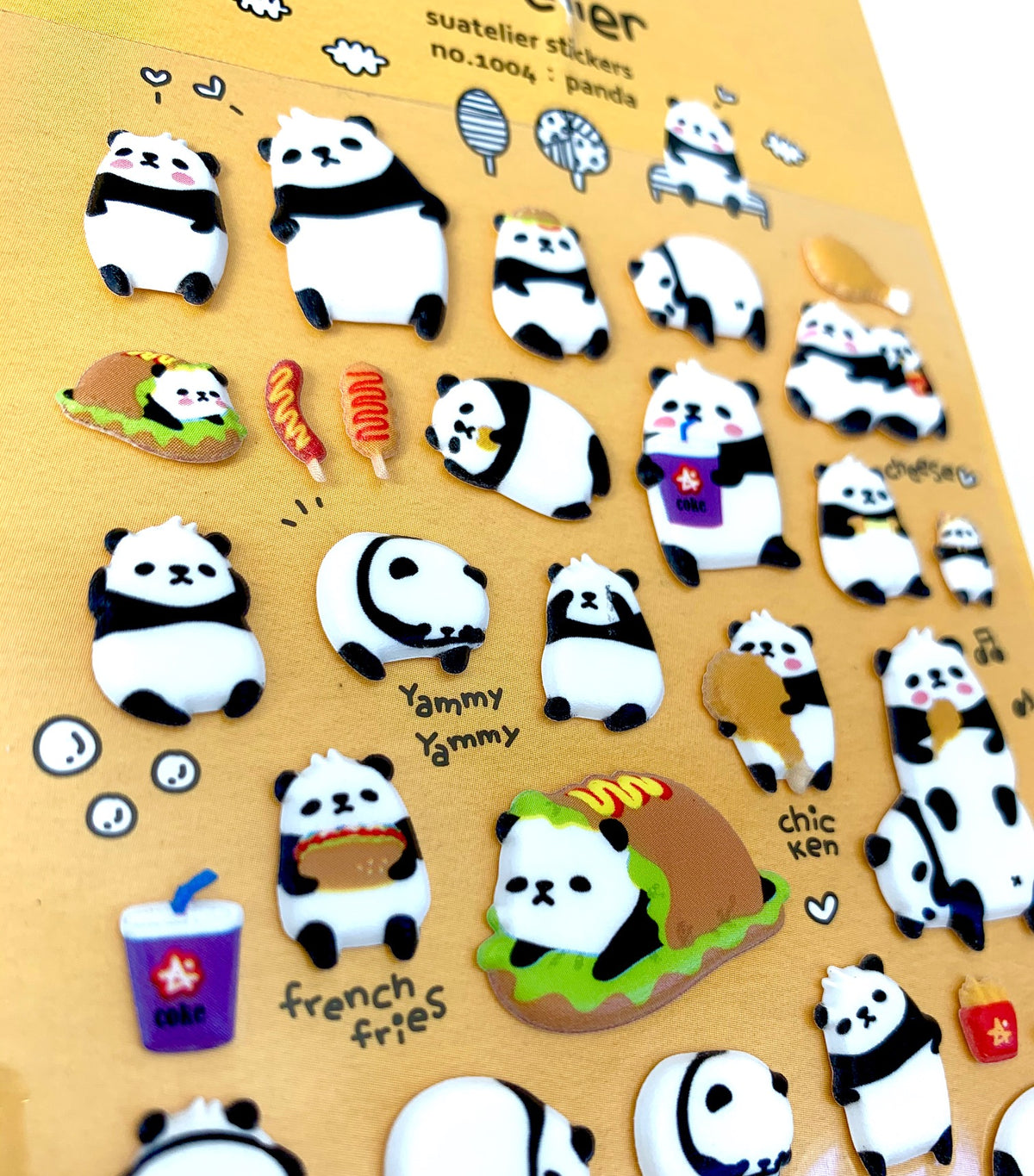 Panda Sticker  Cute Vinyl Stickers – Jenny's Gift Baskets